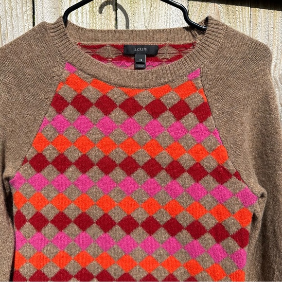 Argyle J Crew Sweater - Picture 5 of 9